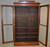 SOLD Tall Victorian Step Back China Cabinet Bookcase