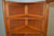 SOLD Oak Corner China Cabinet – Very Dainty