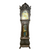 Oak Carved Horner Tiffany-Durfee Grandfather Clock