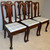 SOLD Set of 6 Mahogany Chippendale Ball and Claw Dining Chairs