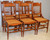 SOLD Set of 6 Victorian Burl Walnut Dining Chairs