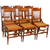 Victorian Burl Walnut Dining Chairs