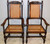 SOLD Pair of Barley Twist Throne Chairs – Victorian
