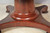 SOLD Round Period Mahogany 54” Round Banquet Table w/3 Leaves