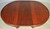 SOLD Round Mahogany Empire Banquet Table 54” w/2 Leaves