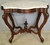 SOLD  Victorian Marble Top Turtle Top Stand