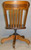 SOLD Oak Office Chair with Swivel Tilt Features
