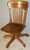 SOLD Oak Office Chair with Swivel Tilt Features