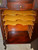 SOLD Victorian Mahogany Fancy Carved Music Sheet Cabinet