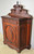 SOLD Antique Bar, Antique Victorian Burl Walnut Incise Carved Credenza