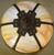 SOLD Antique Caramel Slag Table Lamp