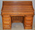 SOLD Oak Raised Panel 54 Inch Rotary Roll Top Desk