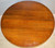 SOLD Round Oak Claw Foot Dining Table 45” w/2 Leaves