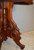 SOLD Antique Accent Table, Antique Carved Oval Victorian Marble Top Table possibly Brooks