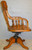 SOLD Carved Oak Victorian Office Chair