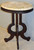 SOLD Oval Victorian Marble Top End Table