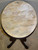 SOLD Oval Victorian Marble Top End Table