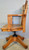 SOLD Oak Office Lawyers Swivel Tilt Chair