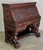 SOLD Antique Desk, Antique R.J. Horner Carved Mahogany Desk