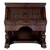 R.J. Horner Carved Mahogany Desk