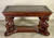 SOLD Antique Desk, Antique Mahogany Winged Griffin Library Table - Horner