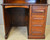 SOLD Victorian Oak Raised Panel Roll Top Desk by Gunn