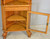 SOLD Victorian Oak Dainty Corner China Closet