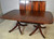 SOLD Mahogany Banded Inlaid Duncan Phyfe Banquet Table – 4 Leaves