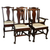 5 Mahogany Ball and Claw Dining Chairs