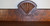 SOLD Oak Carved Two Door Bookcase