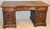 SOLD Oak Carved Barley Twist Executive Desk