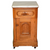 Victorian Marble Top Half Commode Nightstand