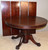 SOLD Victorian Mahogany Round Claw Foot Dining Table – 4 Leaves