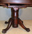 SOLD Victorian Mahogany Round Claw Foot Dining Table – 4 Leaves
