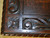 SOLD Carved Oak Writing Desk / Library Table