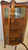 SOLD Victorian Tiger Sawn Claw Foot Oak Curved Glass Corner China Closet