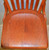 SOLD Oak Tall Postmaster / Agent Swivel Desk Chair