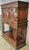 SOLD Antique China Cabinet, Antique Fancy Carved China Closet, Bar or Storage Cabinet