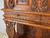 SOLD Antique China Cabinet, Antique Fancy Carved China Closet, Bar or Storage Cabinet