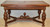 SOLD Oak Carved Library Computer Work Table Antique