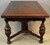 SOLD Oak Carved Library Computer Work Table Antique