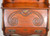 SOLD Antique Secretary Desk, Antique Oak Super Carved Cowgirl Slant Top Secretary Desk