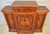 SOLD Antique Bar, Antique Victorian Burl Walnut Marble Top Credenza