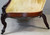 SOLD Victorian Unusual Medallion Back Carved Sofa