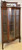 SOLD Antique Victorian Oak Corner China Cabinet or China Closet w/ Barley Twist Posts