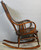 SOLD Press Back Victorian Carved Extra Tall Rocking Chair