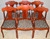 SOLD Set of 6 Empire Style Cherry Dining Chairs