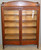SOLD Oak Two Door Carved Lawyers Bookcase
