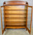 SOLD Oak Two Door Carved Lawyers Bookcase