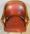 SOLD Barrell Back Oak Lawyers Bankers Tilt Swivel Chair